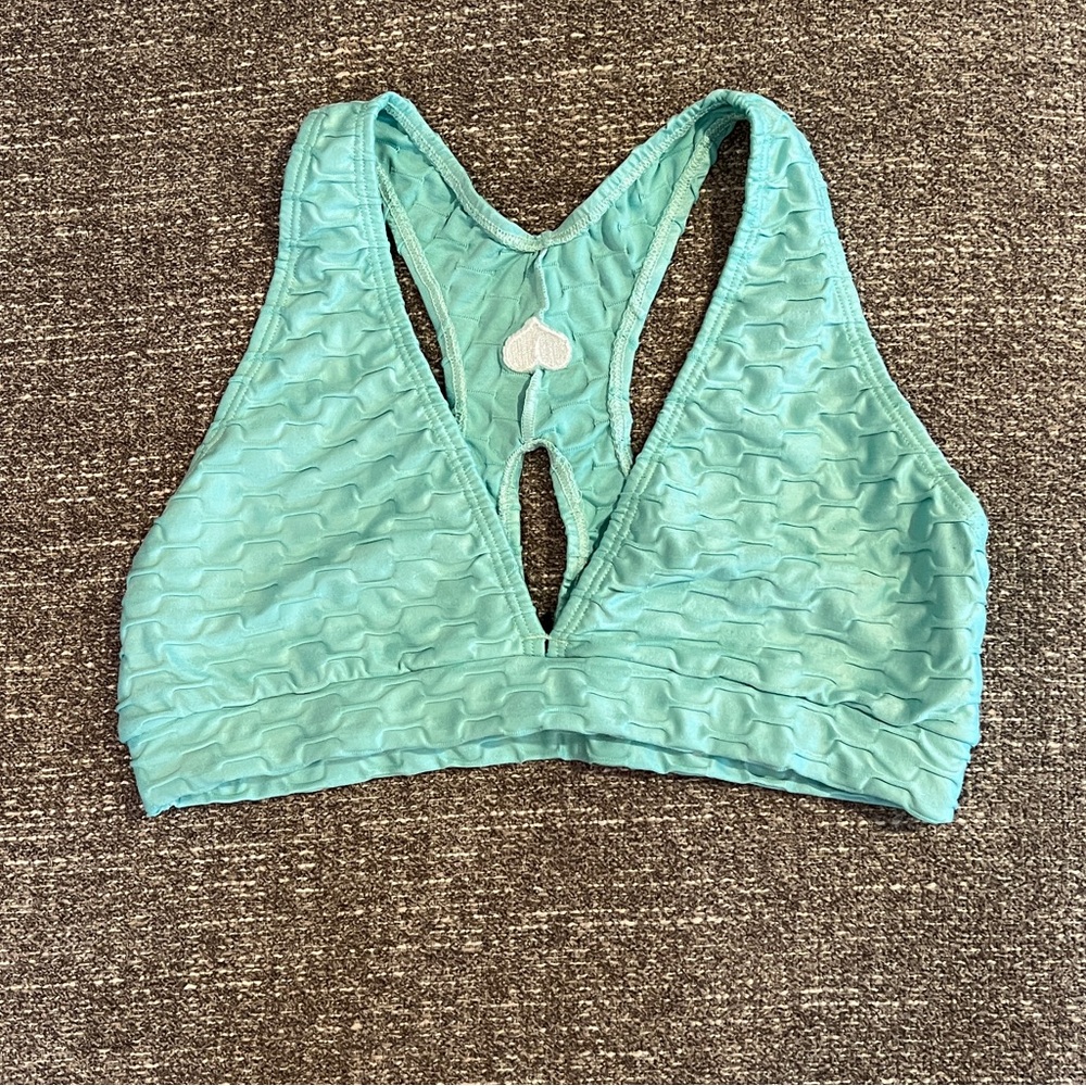 Booty by Brabants Seafoam Chrome Sports Bra